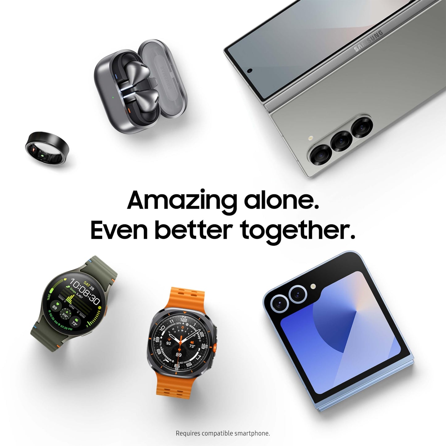 Samsung Galaxy Buds 3 Pro AI True Wireless Bluetooth Earbuds, Noise Cancelling, Sound Optimization, Redesigned Comfort Fit, White [US Version, Amazon Exclusive, 2Yr Warranty]