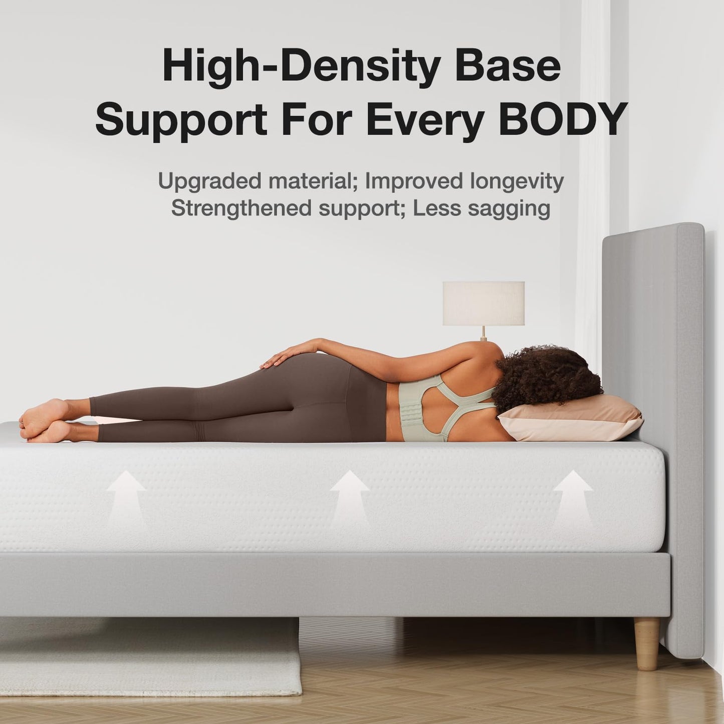 Novilla Queen Mattress, 10 Inch Queen Size Memory Foam Mattress in a Box, Gel Memory Foam Mattress for Comfort Sleep &Cooling Night Sleep, CertiPUR-US Certified