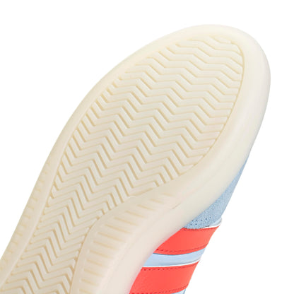 adidas Women's Barreda Decode Sneaker, Clear Sky/Bright Red/White, 9