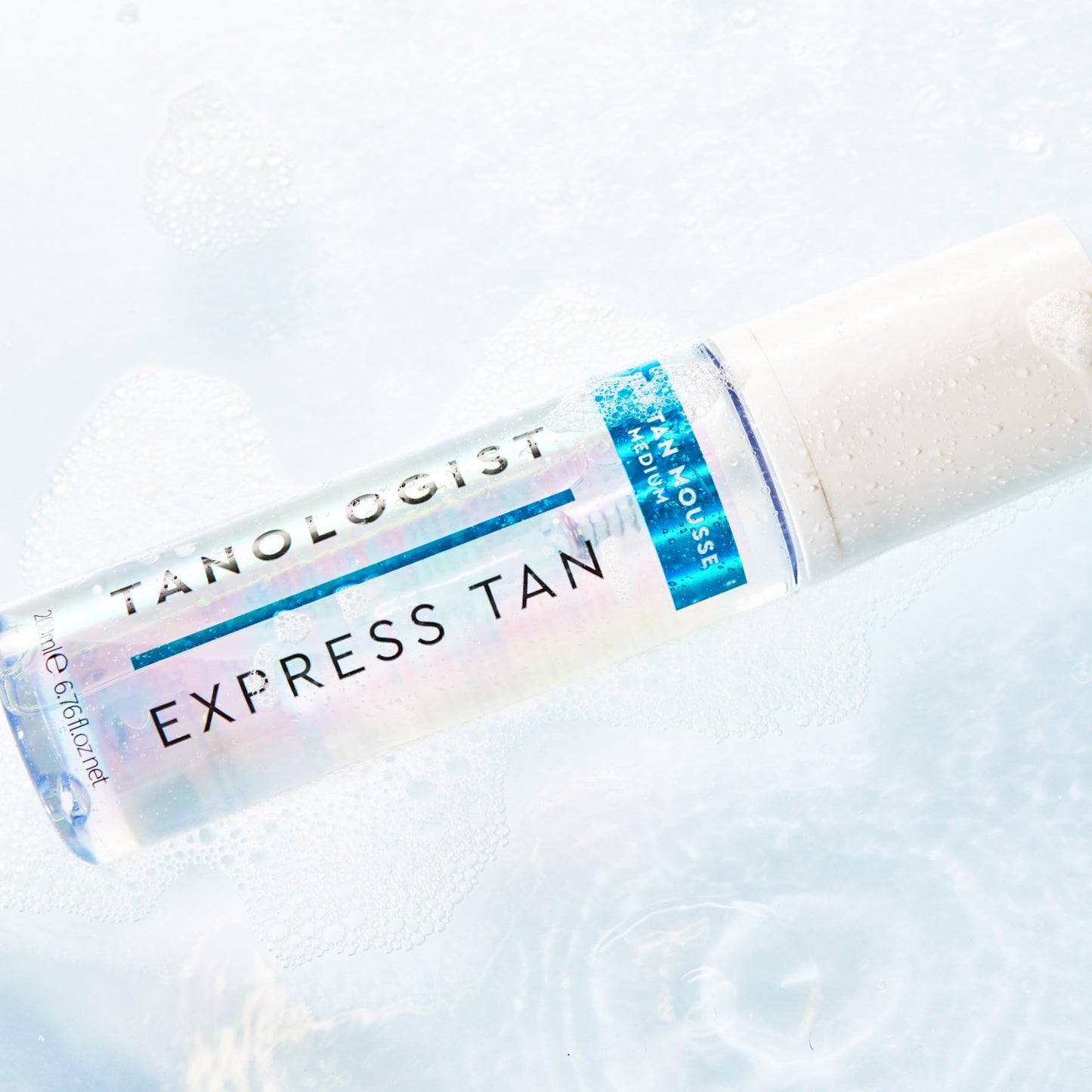 Tanologist Express Medium Self Tan Mousse, 6.76 fl.oz/ 200 ml Bottle