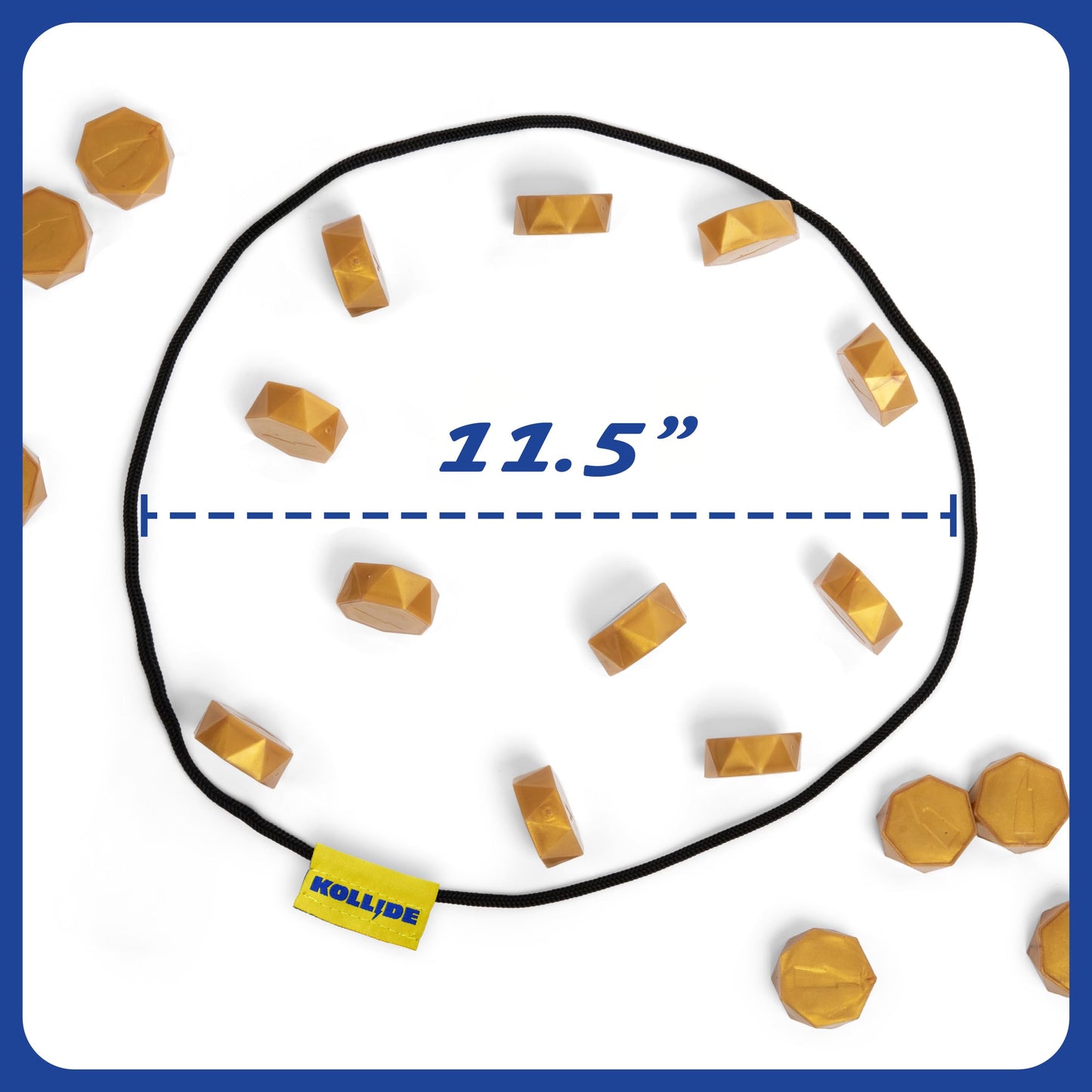 Kollide By Relatable, Exciting Magnetic Game For Family Game Night, Great Fun Games For Kids, Includes 1 Rope, 20 Magnets, And Instructions, Perfect Stocking Stuffers, Thanksgiving Activities for Kids