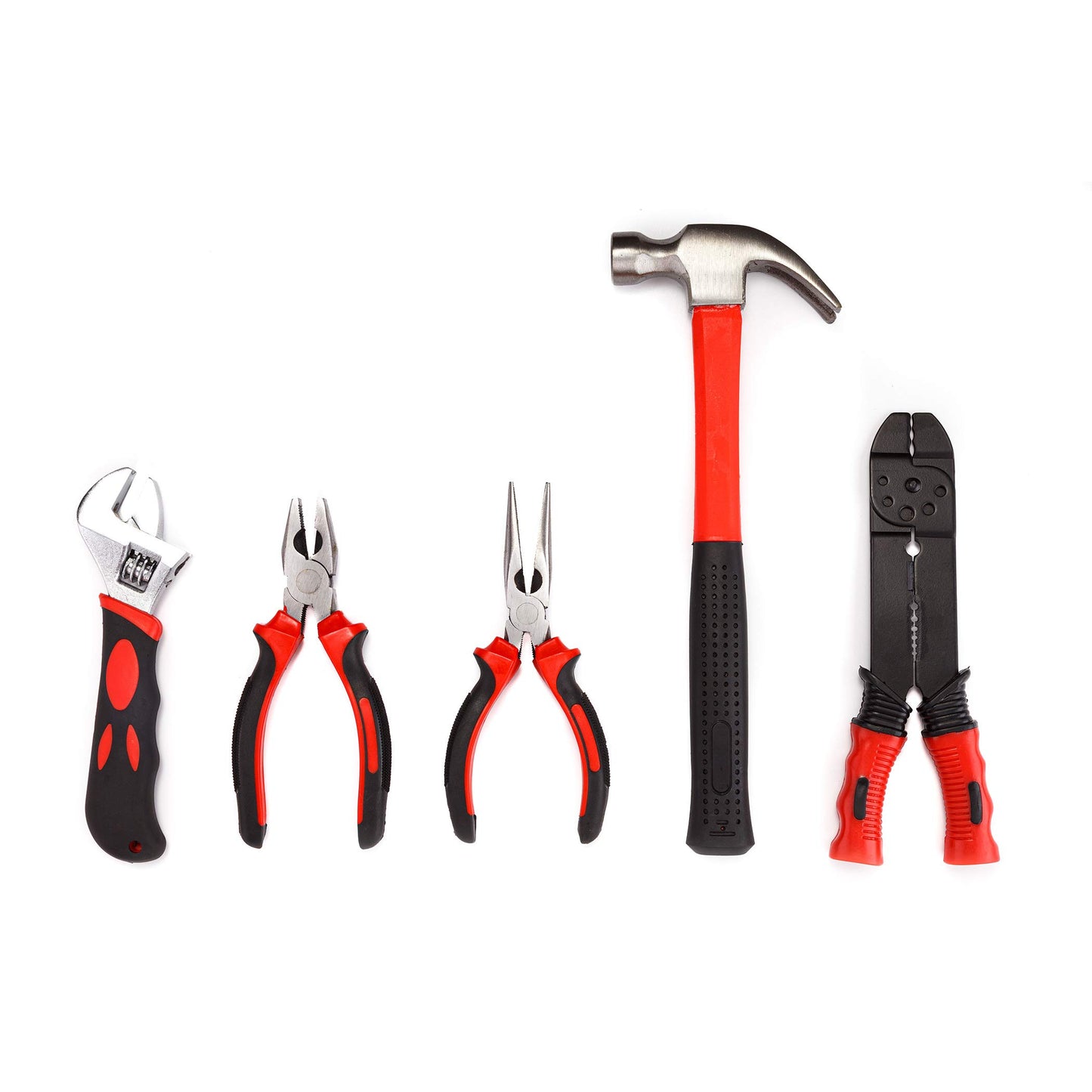 CARTMAN 160 Piece General Household Hand Tool Set Kit with Plastic Toolbox Electricians Tools