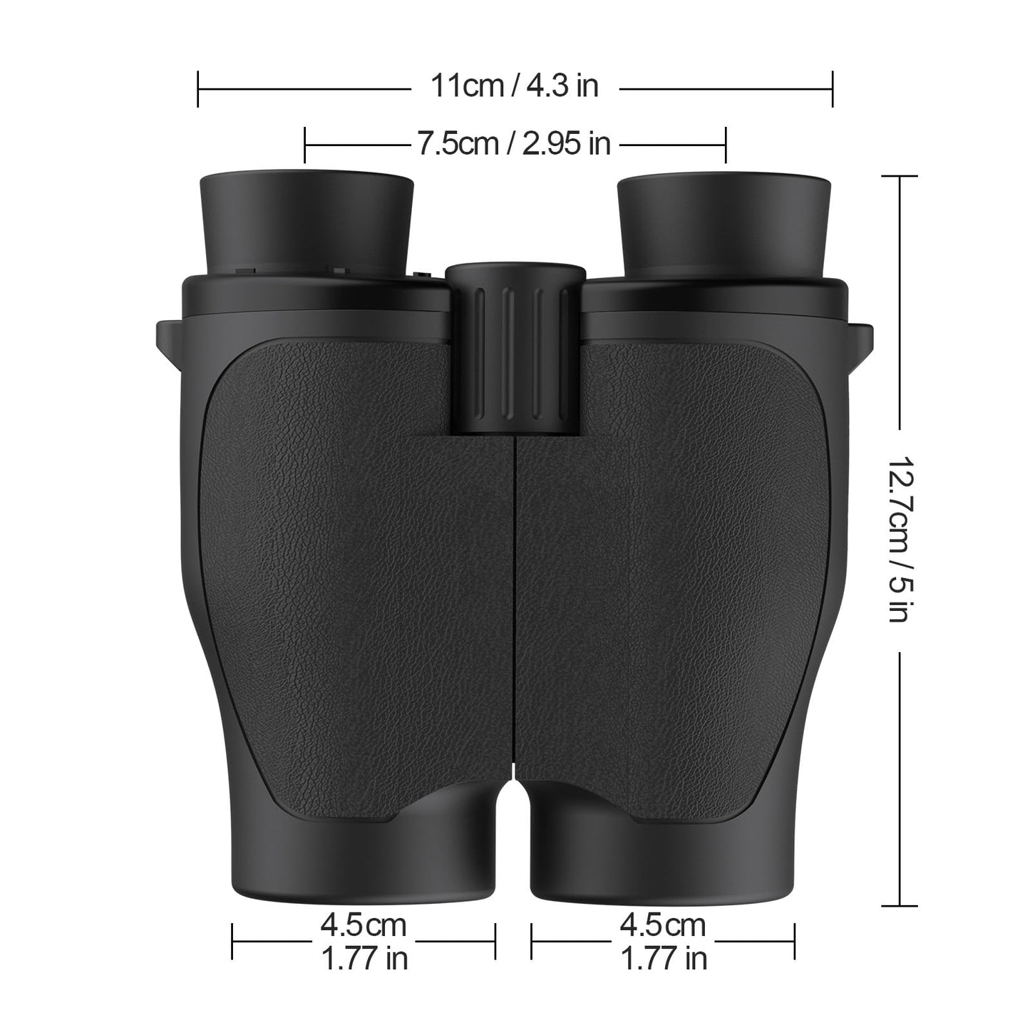 Aurosports 16x32 Compact Binoculars for Adults and Kids - High Powered Small Binoculars with Low Light Vision - Easy Focus Lightweight Binoculars for Bird Watching Hunting Travel Hiking