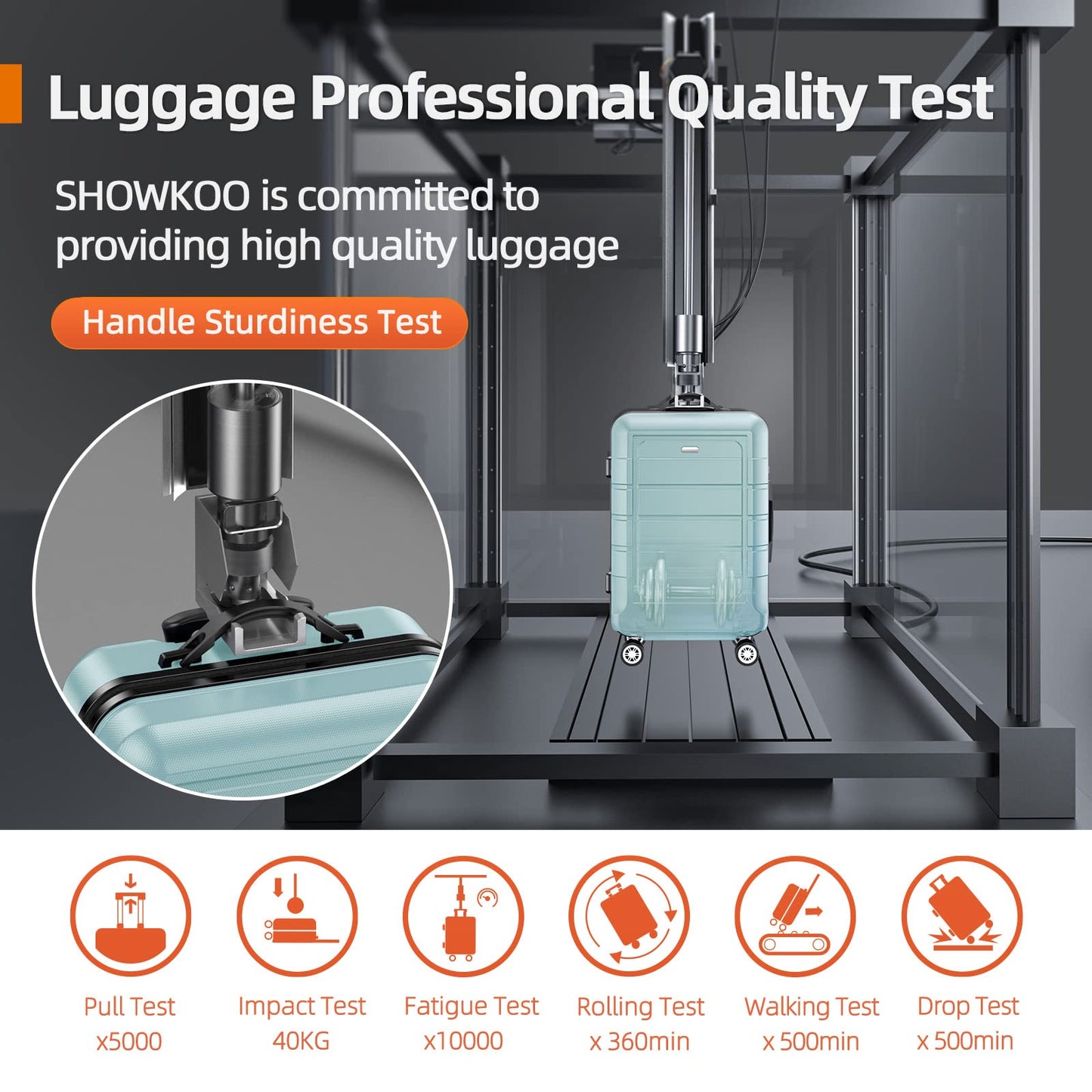 SHOWKOO Luggage Sets Expandable PC+ABS Durable Suitcase Double Wheels TSA Lock Mint Green