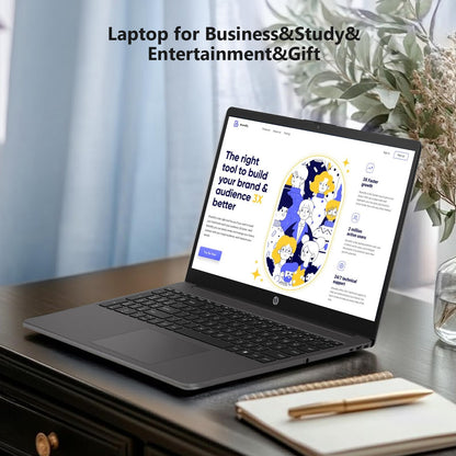 HP 2025 Updated 15.6" 255 G10 FHD Business Laptop, AMD Ryzen 7 7730U (64GB RAM | 2TB SSD), Numeric Keypad, Webcam, Windows 11 Pro, MS Office Pro, WiFi 6& Bluetooth with LTP Accessory Kit