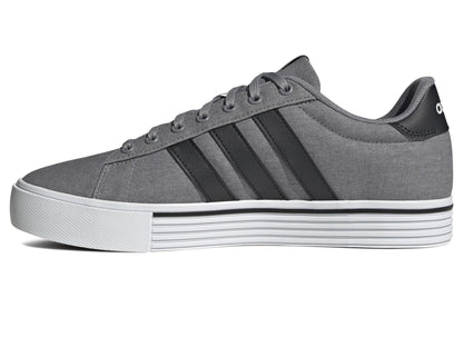 adidas Men's Daily 4.0 Sneaker, Grey/Black/White, 10