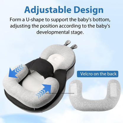 Joehea Baby Lounger,Dual-Function Removable Machine-Washable Pad, Lightweight & Portable
