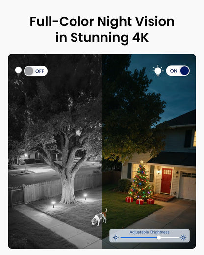 REOLINK 4K Wired WiFi Outdoor Camera, 8MP Dual Lens Security Camera, 360 PTZ Camera Auto Tracking, 2.4/5GHz Wi-Fi Smart Person/Vehicle Detection, 6X Hybrid Zoom, Color Night Vision, TrackMix WiFi