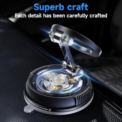 Car Phone Holder for Magsafe [78+LBS Strongest Suction & 2400gf Strongest Magnetic] 360° Adjustable Car Phone Mount, Cell Phone Holders for Your Car for All Smartphones & All Car Models (Carbon Fiber)