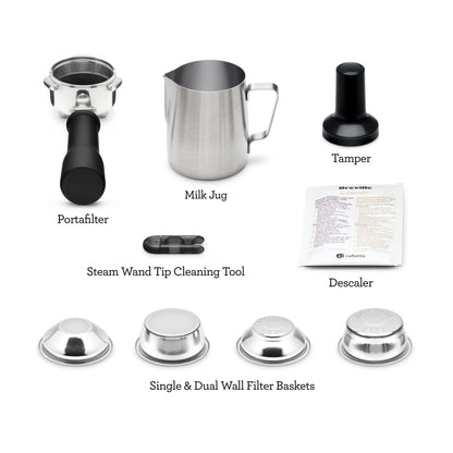 Breville Bambino Espresso Machine BES450BSS, Brushed Stainless Steel