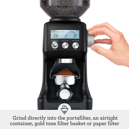 Breville Smart Grinder Pro BCG820BTR, Black Truffle