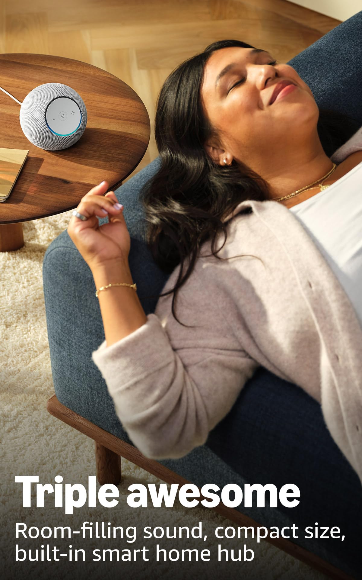 Amazon Echo Dot Max (newest model), Alexa speaker with room-filling sound and nearly 3x bass, Great for living rooms and medium-sized spaces, Includes Alexa+ Early Access, Graphite