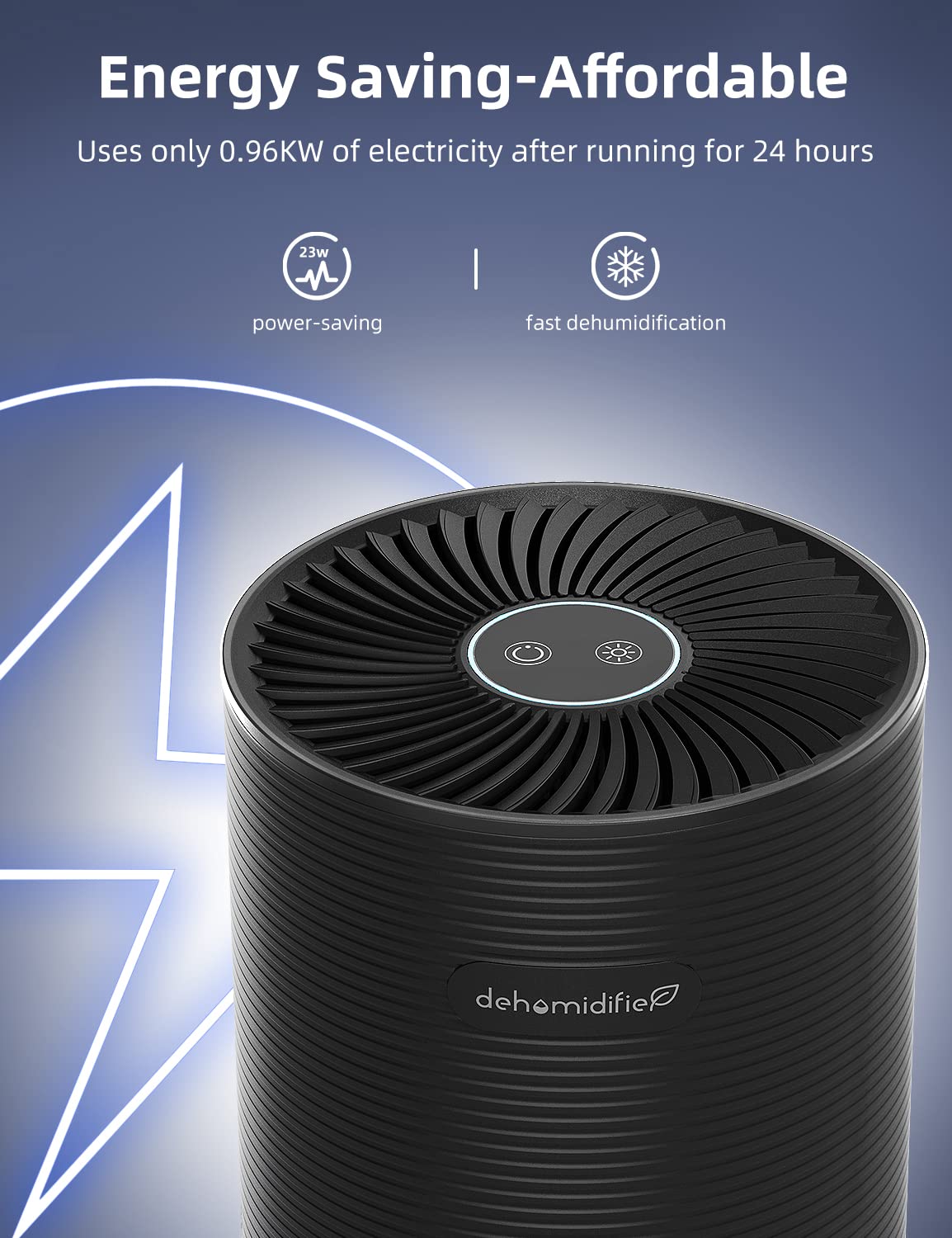 Dehumidifiers for Home, 25oz Dehumidifier Small Dehumidifiers for Room 285sq.ft with Auto-off, Ultra-Quiet Energy Saving Mini Dehumidifiers for Bedroom Bathroom Closet Desktop Office RV