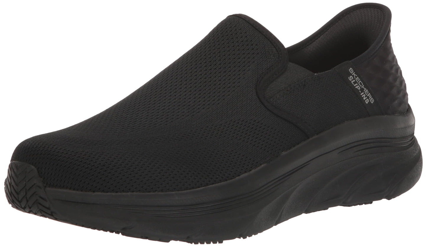 Skechers Men's Hands Free Slip-Ins D'Lux Walker SR Joden Health Care Professional Shoe, Black, 11.5 Wide