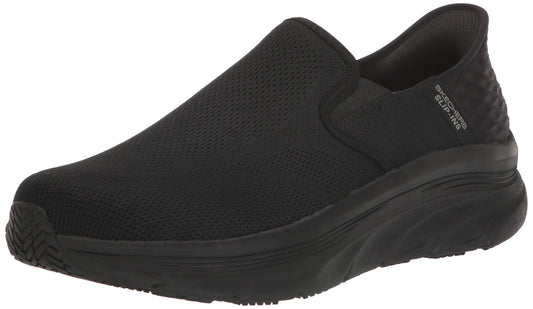 Skechers Men's Hands Free Slip-Ins D'Lux Walker SR Joden Health Care Professional Shoe, Black, 11.5 Wide