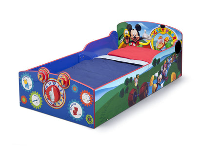 Delta Children Interactive Wood Toddler Bed - Greenguard Gold Certified, Disney Mickey Mouse