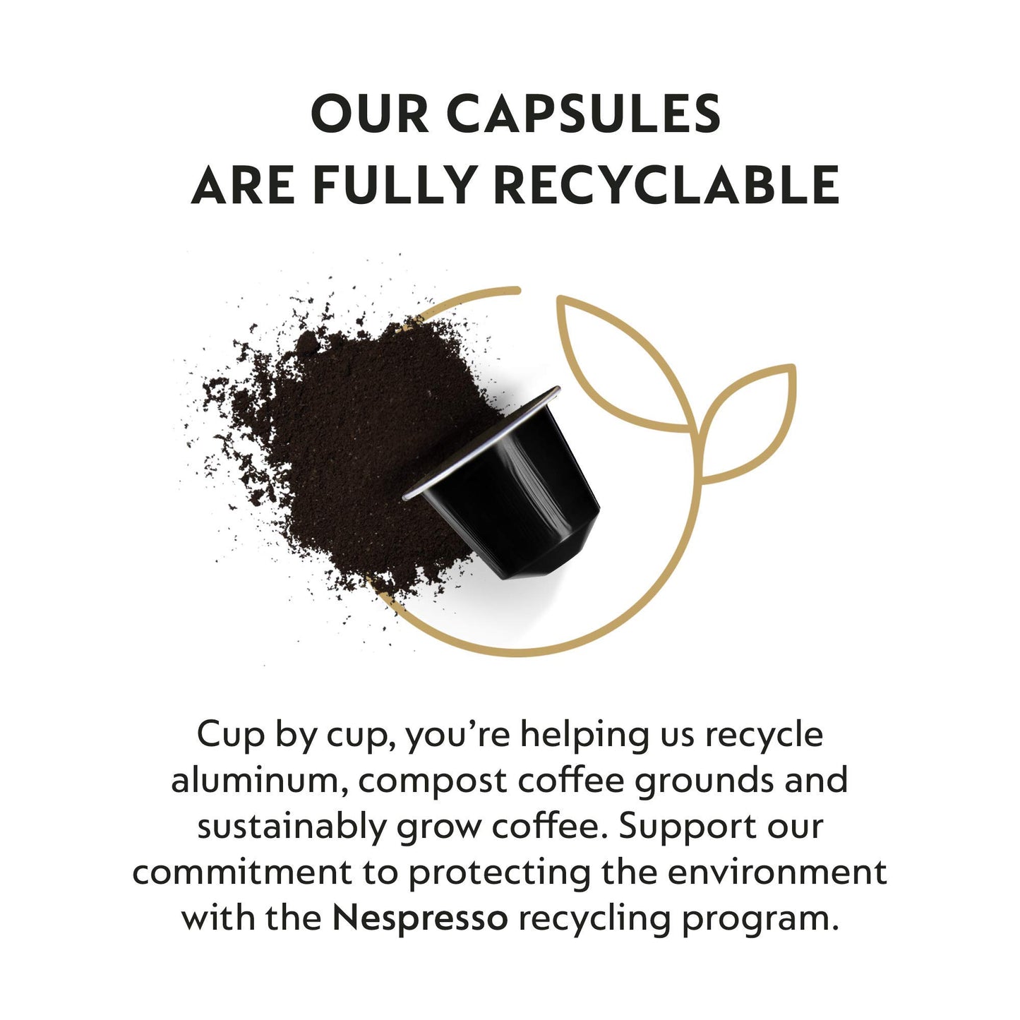 Nespresso Capsules Original Line, Ristretto Intenso, Dark Roast Coffee, 50 Count Coffee Pods