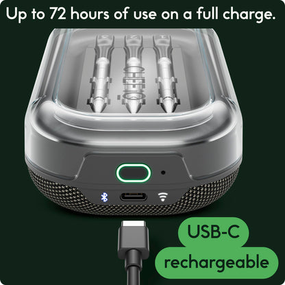 CHEF iQ Sense Smart Wireless Meat Thermometer with 3 Ultra-Thin Probes, Unlimited Range Bluetooth Meat Thermometer, Digital Food Thermometer for Remote Monitoring of BBQ Grill, Oven