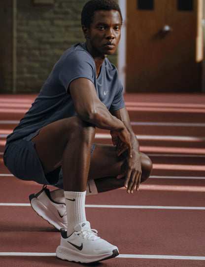 Nike Men's Promina Walking Shoes, White/Black, 10