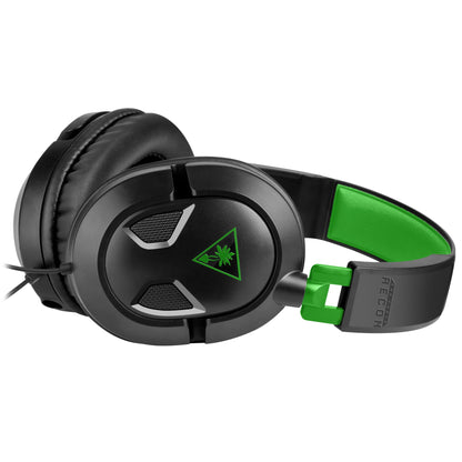 Turtle Beach Recon 50 Wired Gaming Headset - Xbox Series X|S, Xbox One, PS5, PS4, PlayStation, Nintendo Switch, Mobile & PC with 3.5mm - Removable Mic, 40mm Speakers, In-line Controls – Black