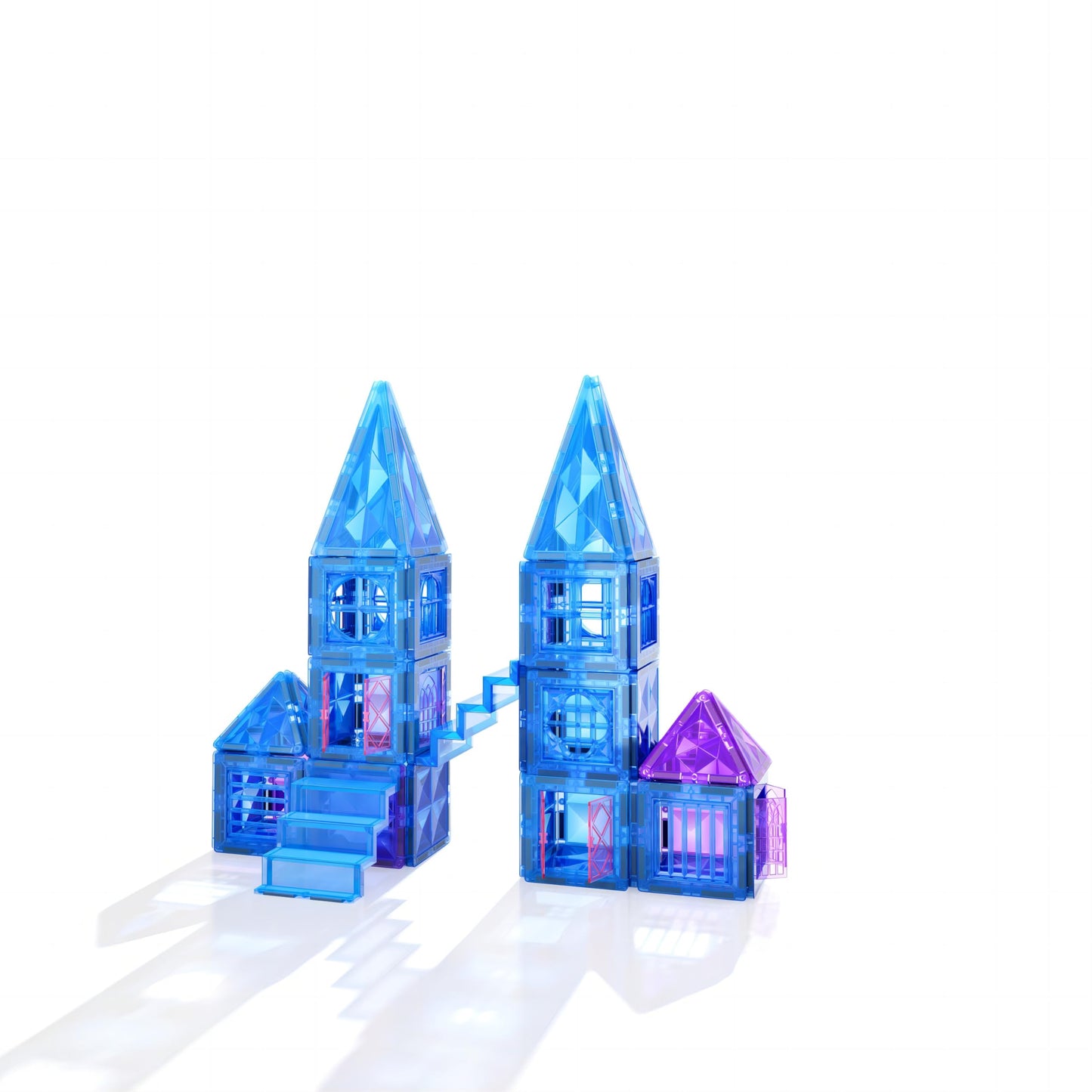 Diamond Magnetic Building Blocks - Frozen Princess Toys for 3-8 Year Old Girls & Boys - 3 4 5 6 Year Old Girl Birthday Xmas Present