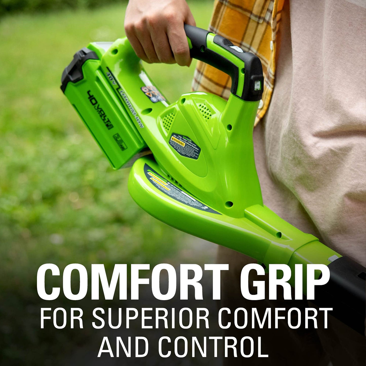 Greenworks 40V (150 MPH / 130 CFM / 75+ Compatible Tools) Cordless Leaf Blower, Tool Only