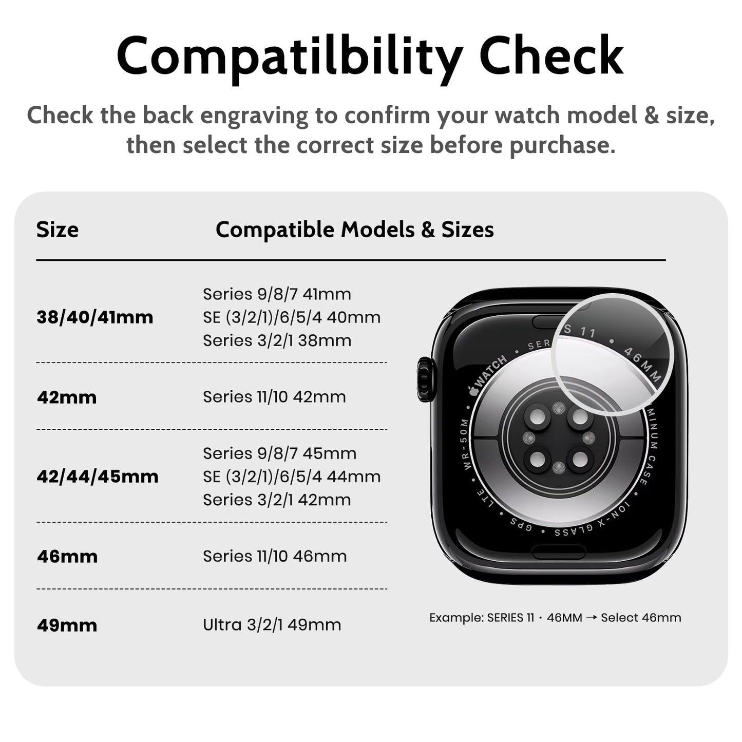 amBand Bands Case Compatible with Apple Watch Series 11/10 46mm for Men, M1 Sport Rugged Heavy Duty Cover Tactical Strap Military Grade Protective Bumper Protector for iWatch 46 mm Men, Black