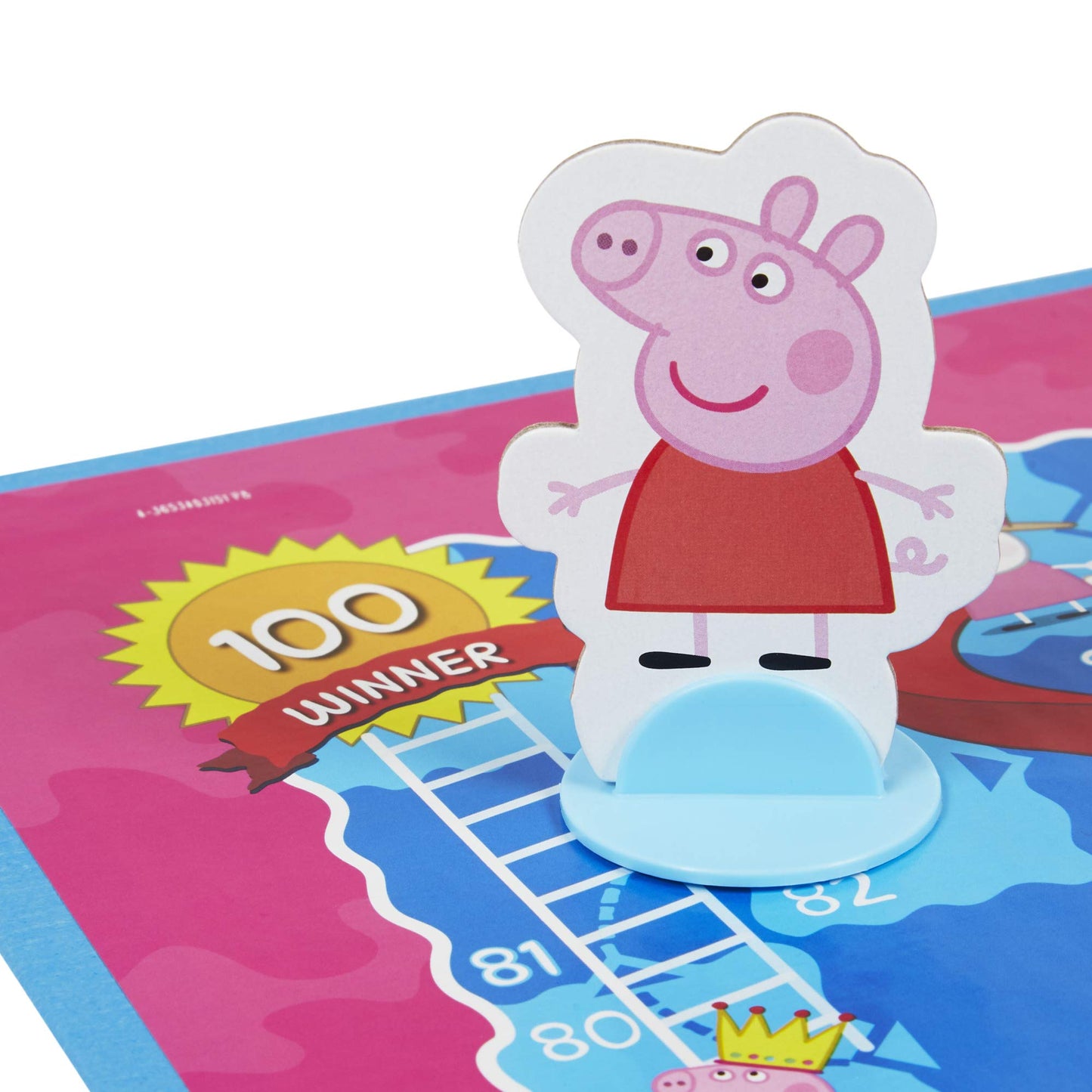 Hasbro Gaming Chutes and Ladders: Peppa Pig Edition Board Game for Kids Ages 3 and Up, Preschool Games for 2-4 Players