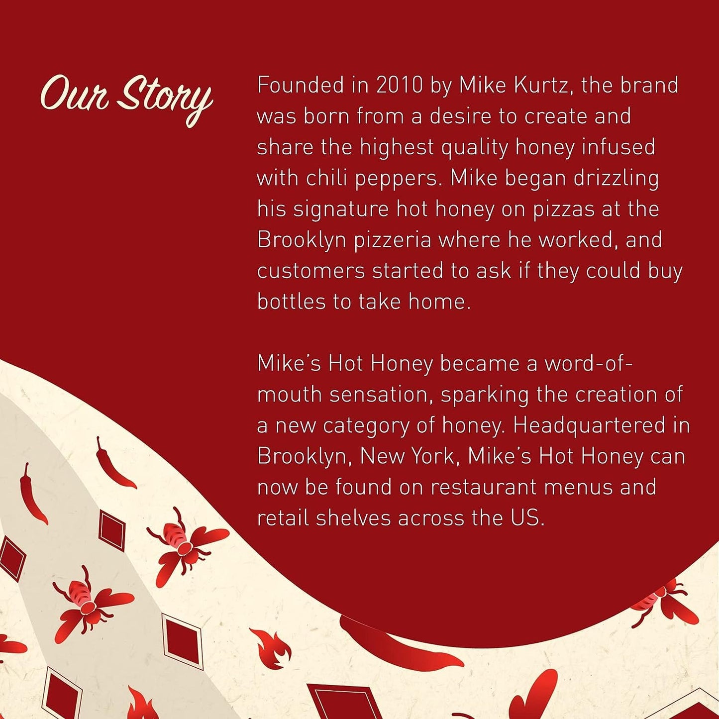 Mike's Hot Honey, Extra Hot, America's #1 Brand of Hot Honey, Spicy Honey Infused with Chili Peppers, Gluten-Free, Paleo-Friendly, Sweet Heat, Perfect for Hot Sauce Lovers (10oz Bottle, 1 Pack)