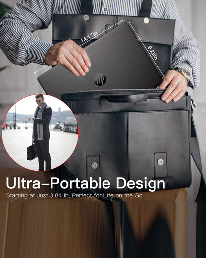 HP Flagship Business Laptop Computer - w/AI-Powered Office Lifetime & External Optical Drive - FHD - RJ45 - Intel i3 1315U (up to 4.5Ghz) - Wi-Fi 6 -Win 11 Pro w/Laptop Bundle(32GB RAM, 1TB SSD)