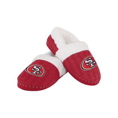 foco NFL NFL Womens Team Color Moccasin Slipper - L