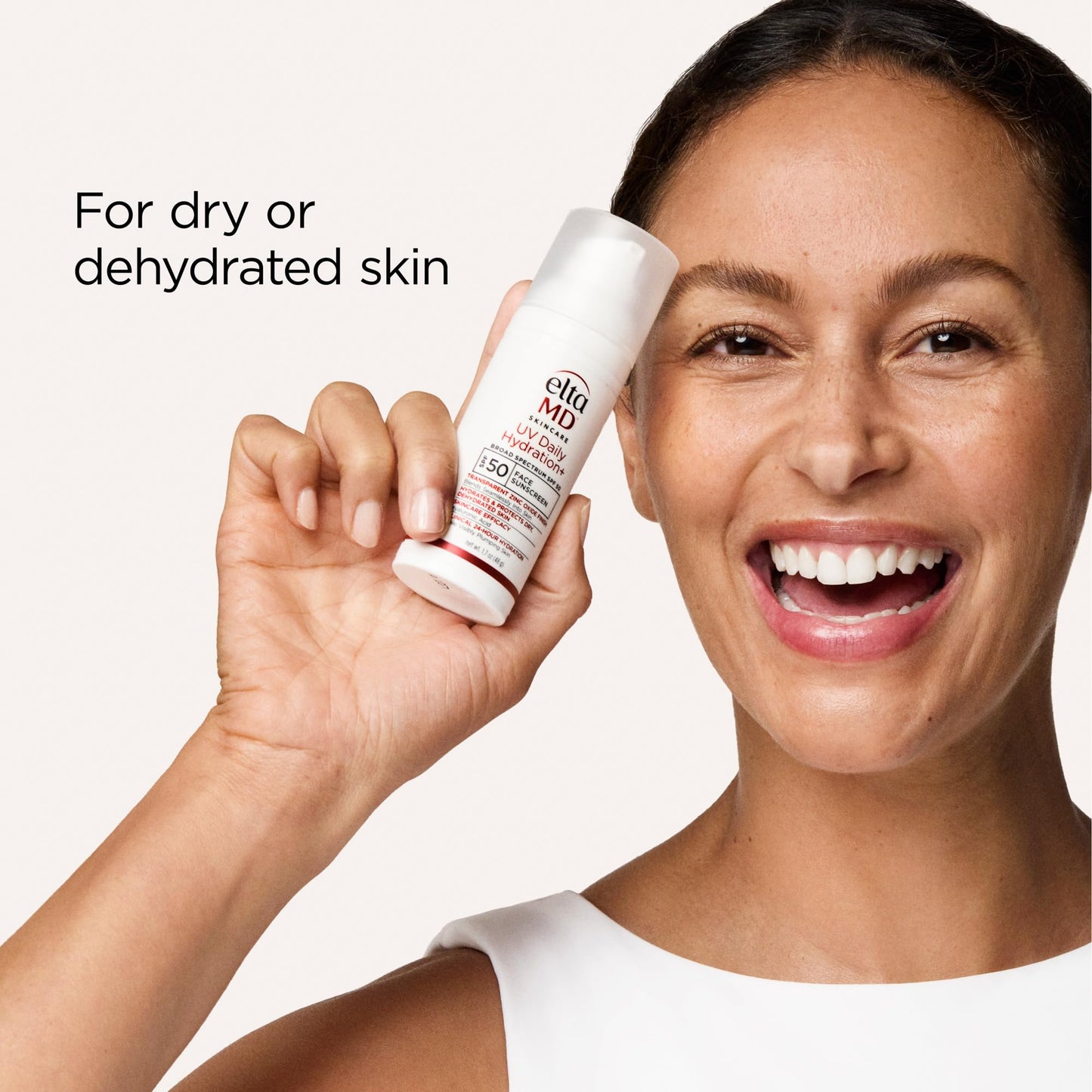 EltaMD UV Daily Hydration+ SPF 50, Dermatologist Trusted Lightweight Hybrid Sunscreen Providing Advanced Sun Protection and Corrective Skin Hydration.