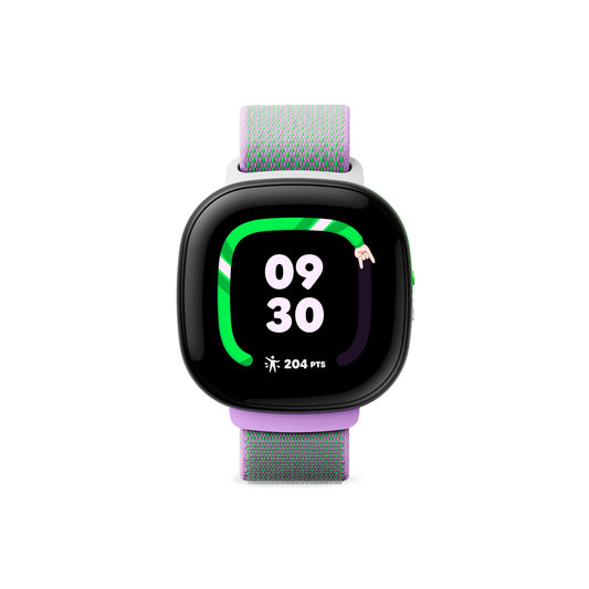 Fitbit Google Ace LTE - Kids Smartwatch with Call, Message, GPS, and Activity-Based Games, Ace Pass Data Plan Required - Spicy - Moovin