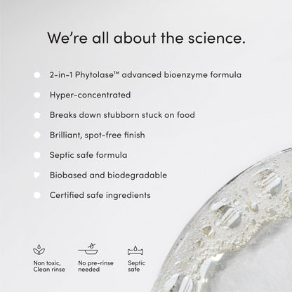 Dirty Labs | Dishwasher Detergent and Booster | Aestival Scent | 48 Loads (1 lb) | Ultra Clean, Spot Free, Quick Wash Optimized | Hyper Concentrated