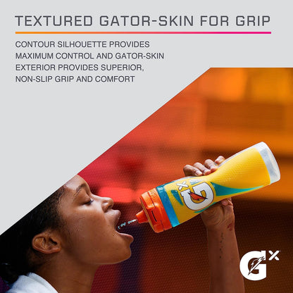 Gatorade Gx NFL Non-Slip Squeeze Bottles, Gx Hydration System, & Gx Sports Drink Concentrate Pods