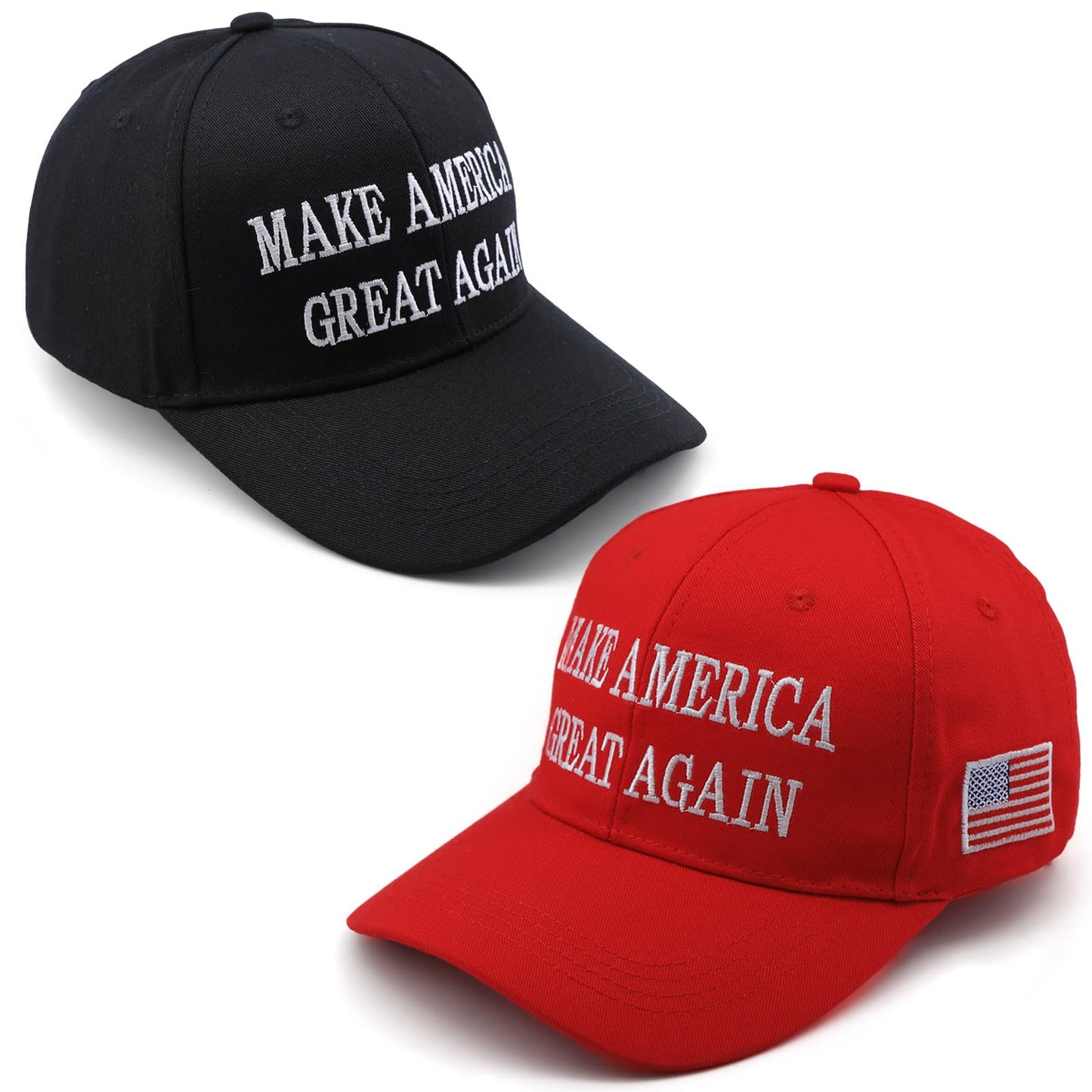 Puoyis MAGA Hat Make America Great Again Hat, 45-47 Trump Hat, Trump 2024 Hat Baseball Cap