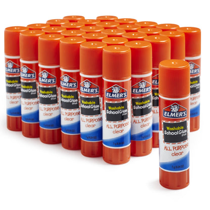 Elmer's All Purpose School Glue Sticks, Washable, 7 Grams, 30 Count