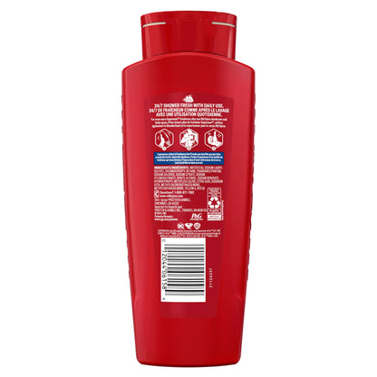 Old Spice Body Wash for Men, Superman: Man of Tomorrow, 3X Defense, 24/7 Shower Fresh with Lasting Scent, Cleansing 2-in-1 Body & Face Wash, Smell Like a Hero, Bright Citrus and Cosmos Scent, 24 oz