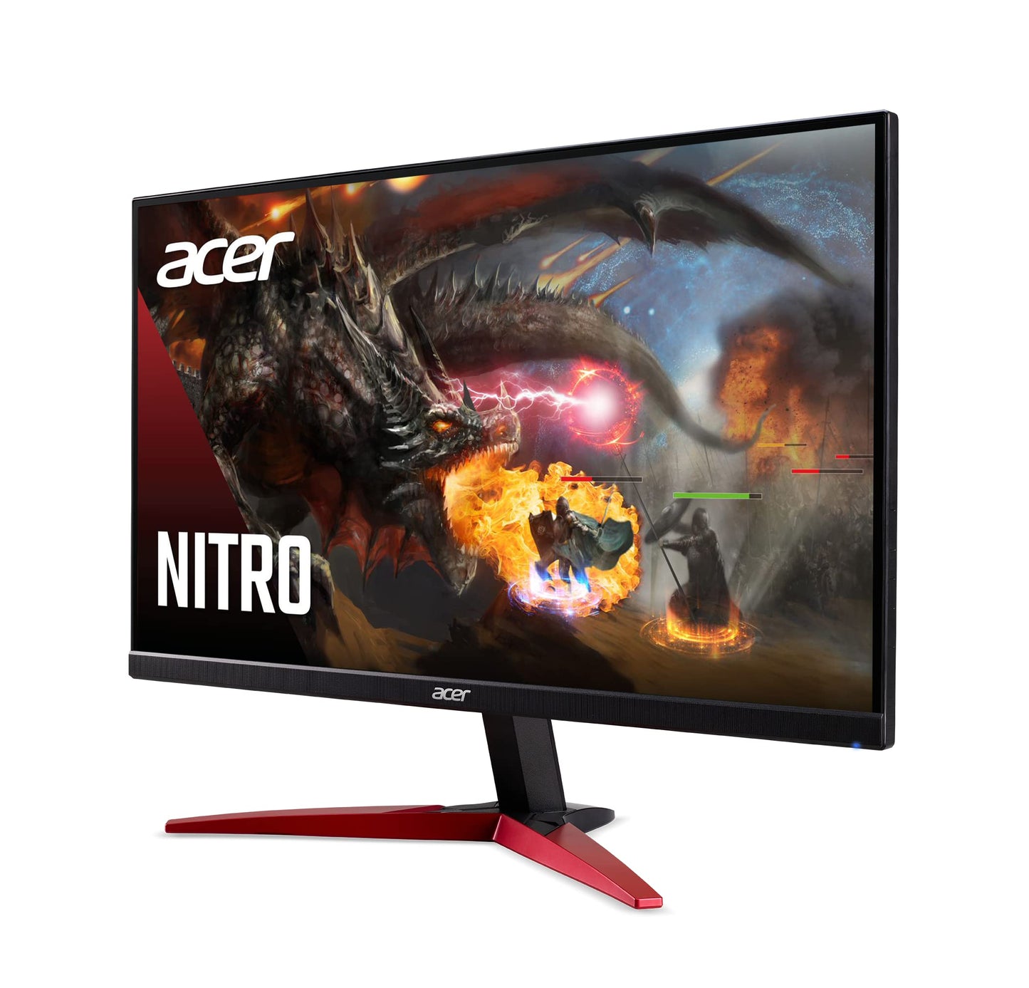 Acer Nitro KG241Y Sbiip 23.8” Full HD (1920 x 1080) VA Gaming Monitor | AMD FreeSync Premium Technology | 165Hz Refresh Rate | 1ms (VRB) | ZeroFrame Design | 1 x Display Port 1.2 & 2 x HDMI 2.0,Black