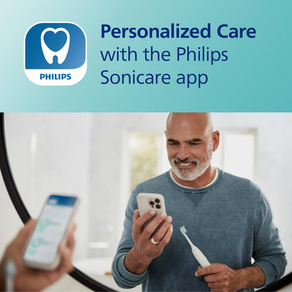 Philips Sonicare DiamondClean Smart 9500 Electric Toothbrush, Sonic Toothbrush with App, Pressure Sensor, Brush Head Detection, 5 Brushing Modes and 3 Intensity Levels, Rosegold, Model HX9923/61