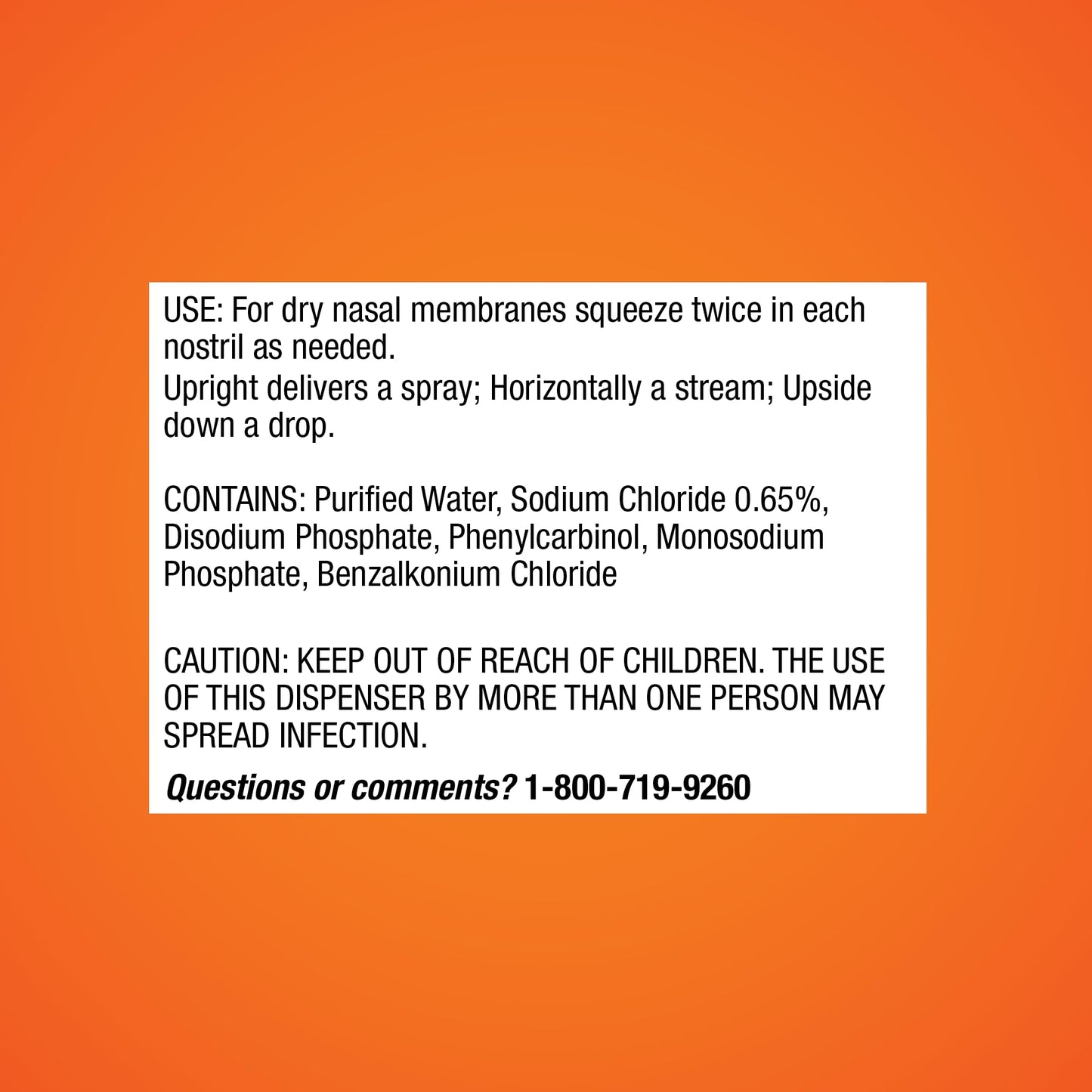 Amazon Basic Care Premium Saline Nasal Moisturizing Spray, Instantly Soothing Nasal Mist Nose Spray, Non-Medicated Relief, 3 fl oz (Pack of 2)