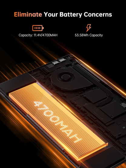 2024 Gaming Laptop, Laptop with AMD Ryzen 7 5825U (8C/16T, Up to 4.5GHz), 16GB RAM 512GB NVMe SSD Laptop Computer, Radeon RX Vega 8 Graphics, 16.1-inch FHD Display, WiFi 6, 53Wh Battery, Backlit KB