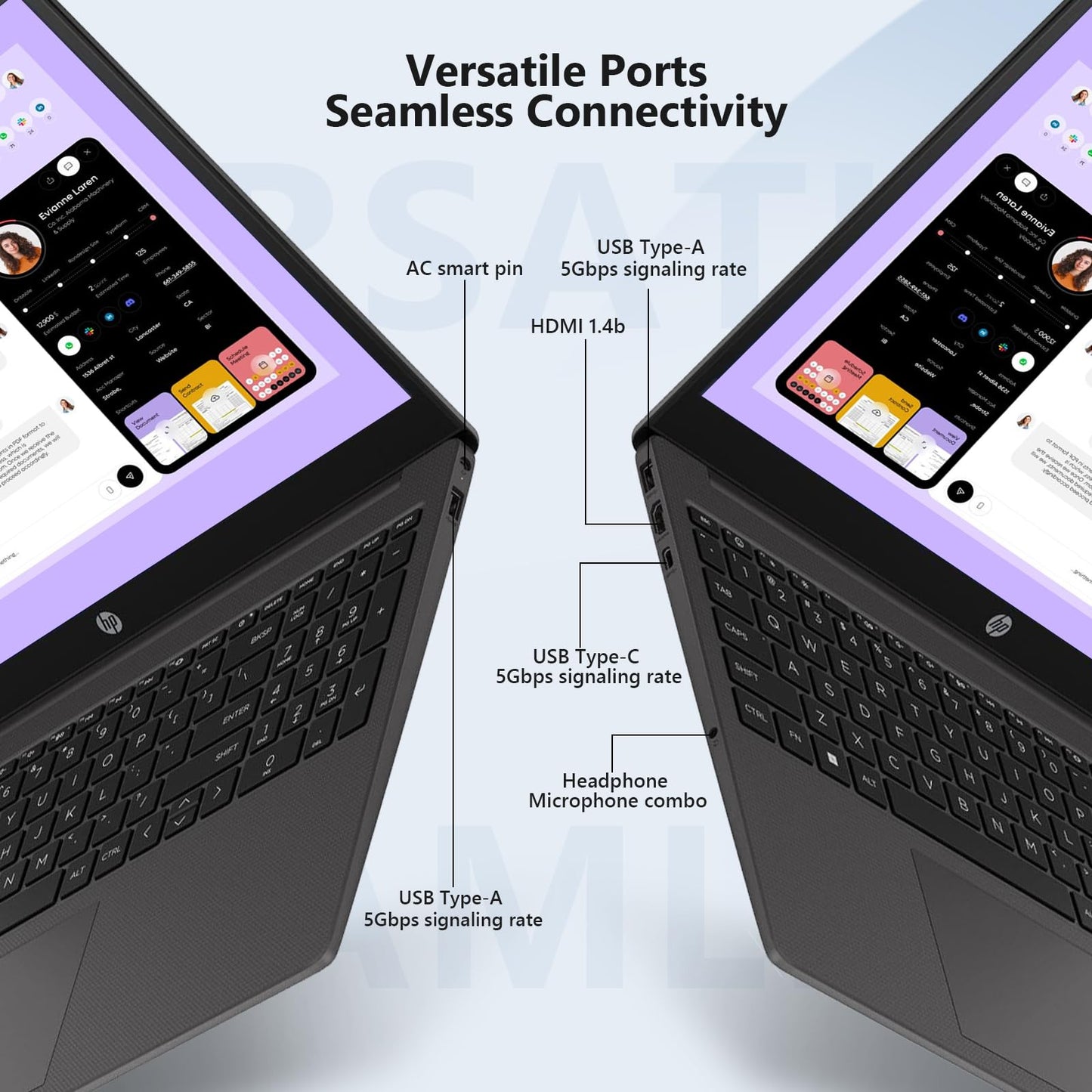 HP 2025 Updated 15.6" 255 G10 FHD Business Laptop, AMD Ryzen 7 7730U (64GB RAM | 2TB SSD), Numeric Keypad, Webcam, Windows 11 Pro, MS Office Pro, WiFi 6& Bluetooth with LTP Accessory Kit