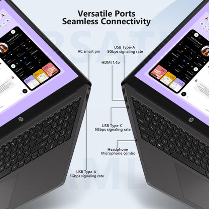 HP 2025 Updated 15.6" 255 G10 FHD Business Laptop, AMD Ryzen 7 7730U (64GB RAM | 2TB SSD), Numeric Keypad, Webcam, Windows 11 Pro, MS Office Pro, WiFi 6& Bluetooth with LTP Accessory Kit