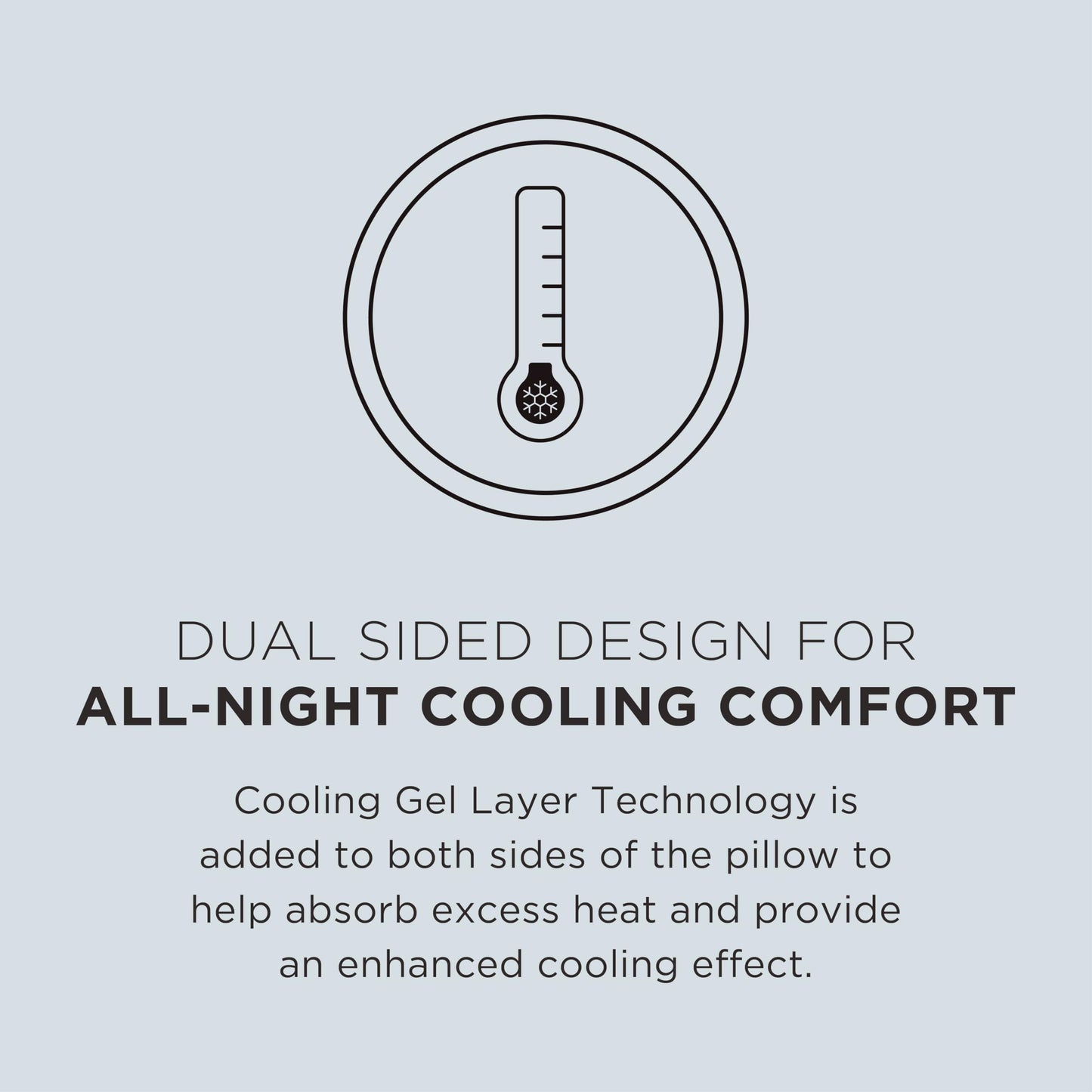 Tempur-Pedic TEMPUR-Cloud Dual Cooling Pillow, Queen, White