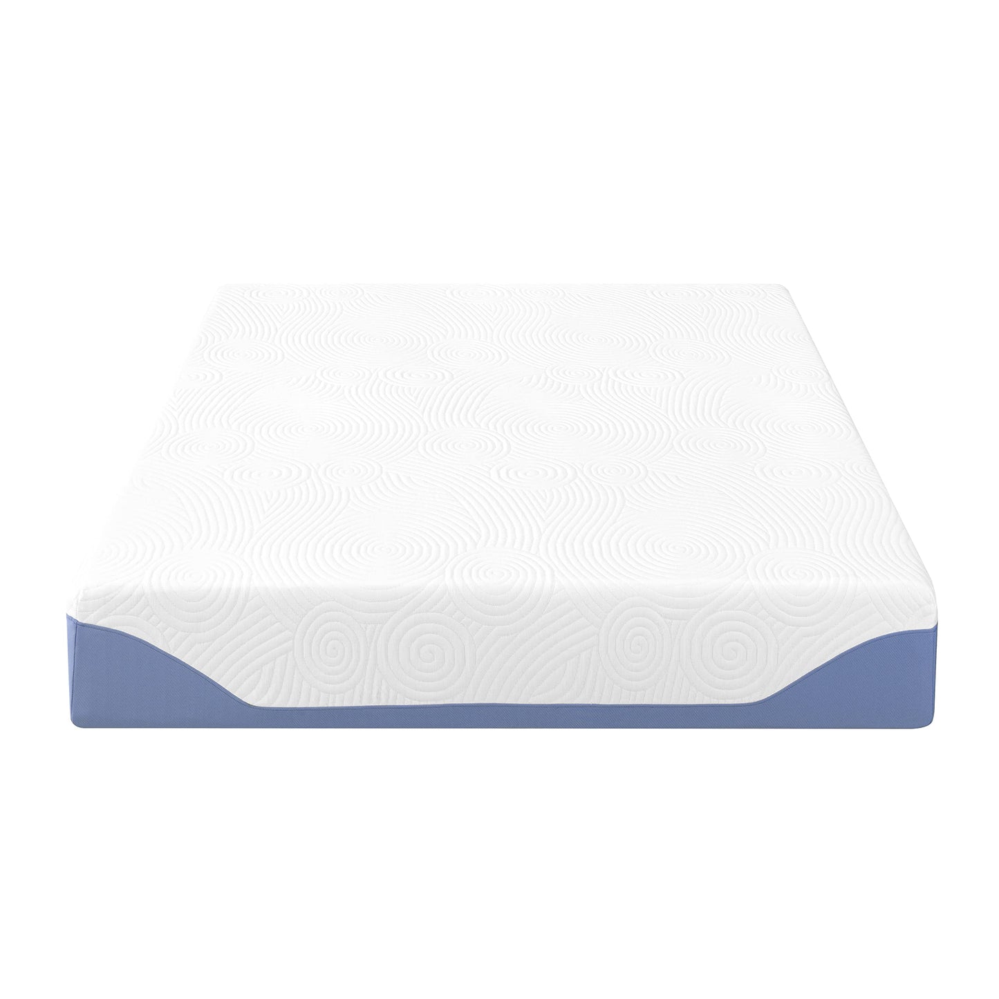 Mellow 10 Inch Cooling Gel-Infused Memory Foam Bed Mattress, Medium Firm Sleep and Breathable Fabric Cover, Twin , Mattress In A Box