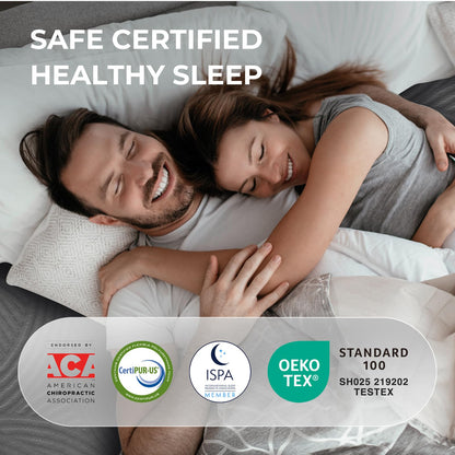 Sweetnight CoolNest 14 Inch King Size Mattress, Cooling King Memory Foam Mattress for Cool Night Sleep, 5-Zone Ergo Support for Pressure Relief, Medium, CertiPUR-US Certified