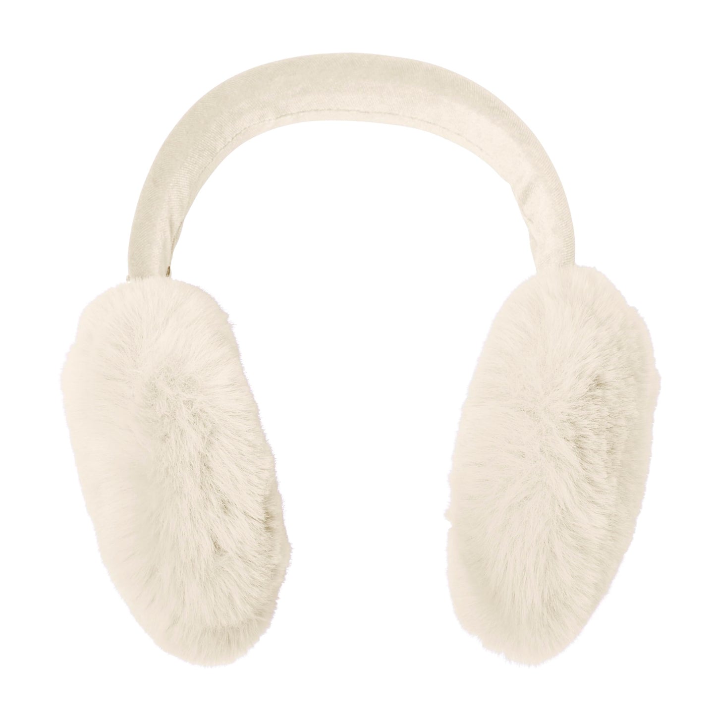 Violet and Brooks Velvet Foldable and Furry Ear Muffs For Women, Ear Warmers For Women, Ear Muffs For Winter, Women Earmuffs