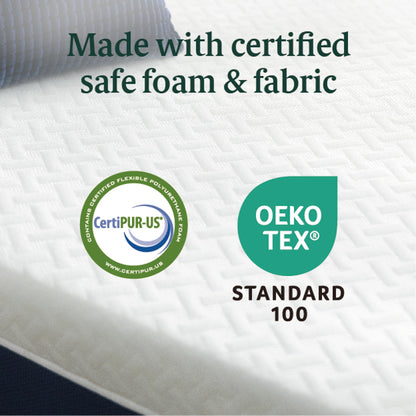 ZINUS 12 Inch Cooling Comfort Hybrid Mattress [New Version], Queen, Fiberglass Free, Medium Firm Feel, Motion Isolation, Certified Safe Foams & Fabric, Mattress in A Box