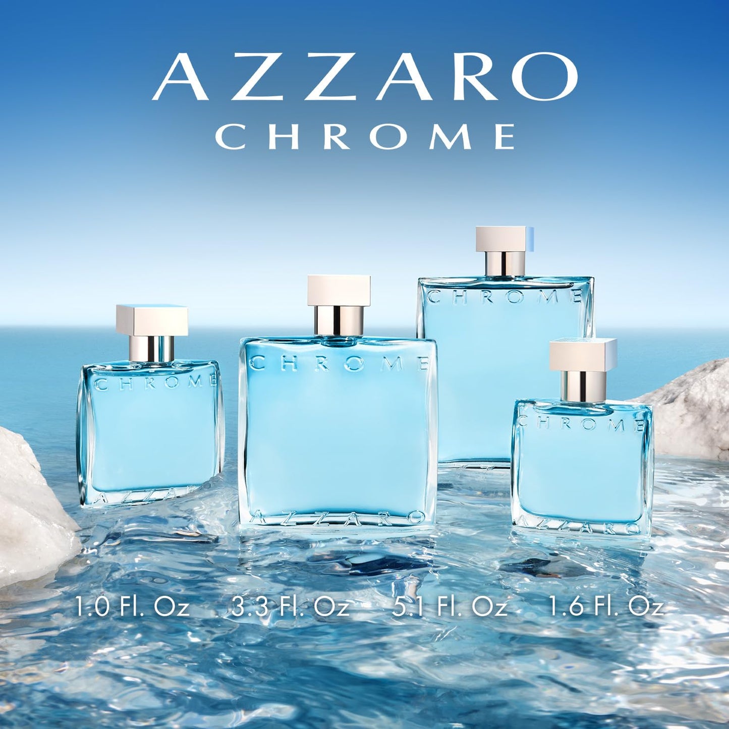 CHROME by Azzaro EDT SPRAY 6.8 OZ
